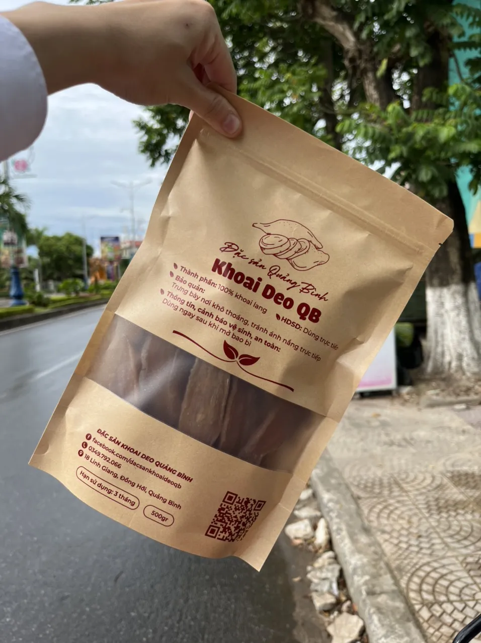 Khoai deo Quảng Bình